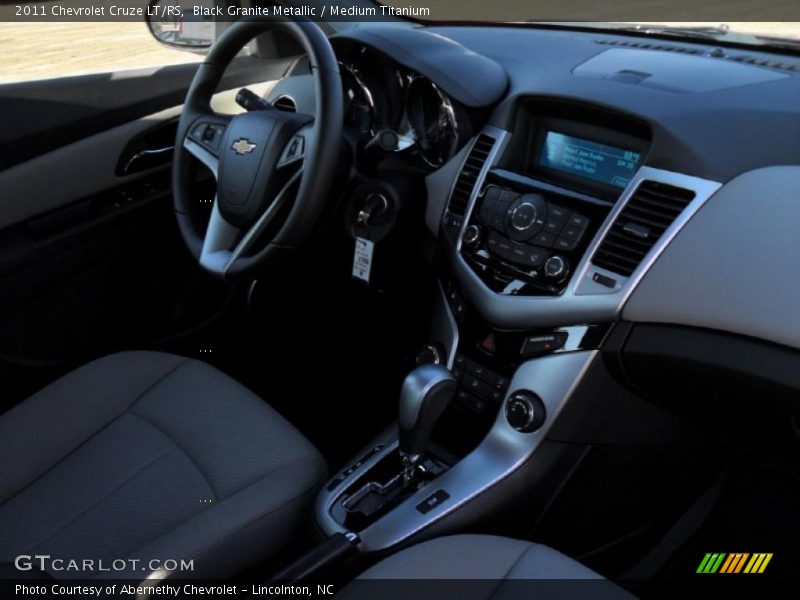 Black Granite Metallic / Medium Titanium 2011 Chevrolet Cruze LT/RS