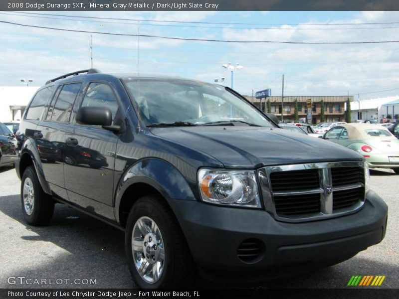 Mineral Gray Metallic / Dark/Light Slate Gray 2008 Dodge Durango SXT