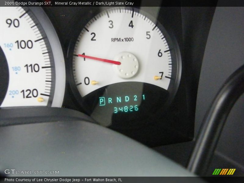 Mineral Gray Metallic / Dark/Light Slate Gray 2008 Dodge Durango SXT