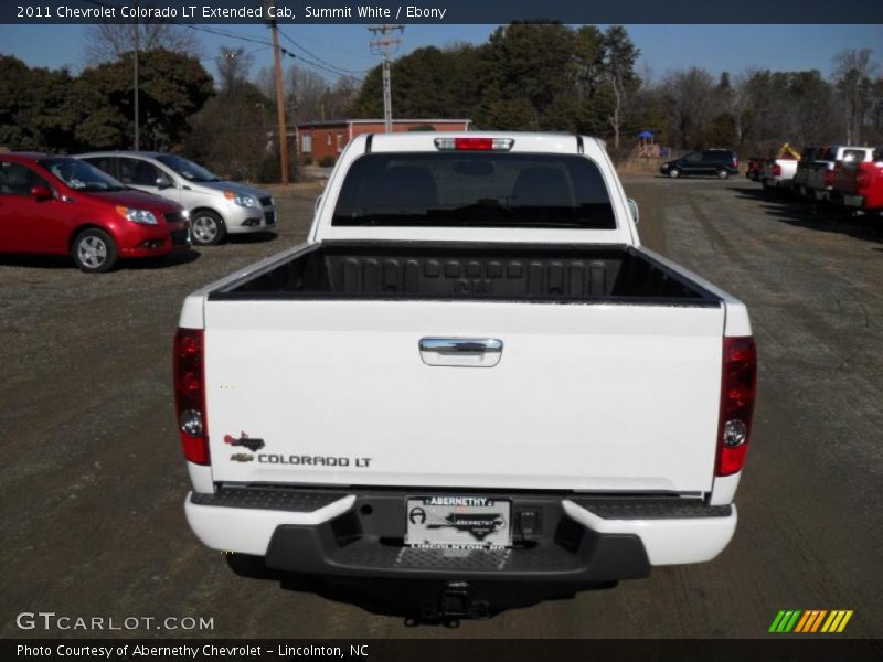 Summit White / Ebony 2011 Chevrolet Colorado LT Extended Cab
