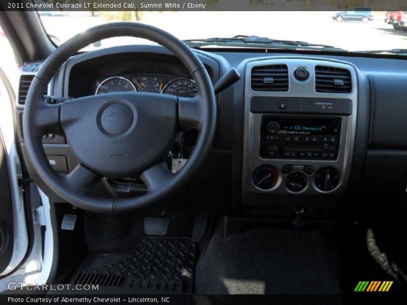 Summit White / Ebony 2011 Chevrolet Colorado LT Extended Cab