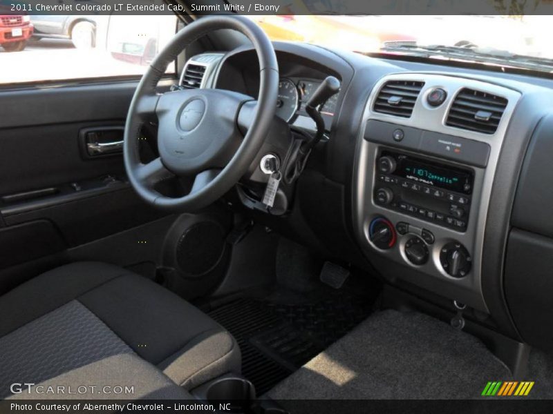 Summit White / Ebony 2011 Chevrolet Colorado LT Extended Cab