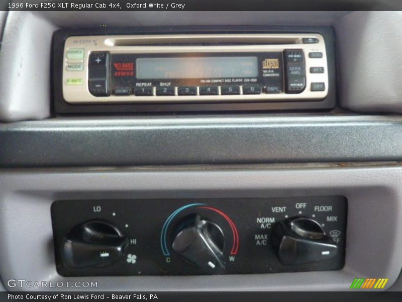 Controls of 1996 F250 XLT Regular Cab 4x4