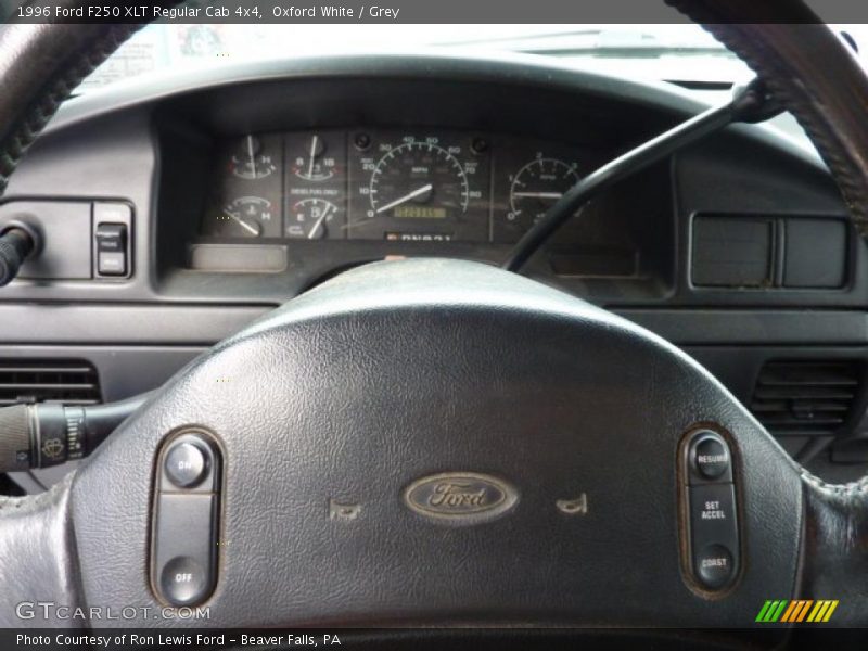 Controls of 1996 F250 XLT Regular Cab 4x4