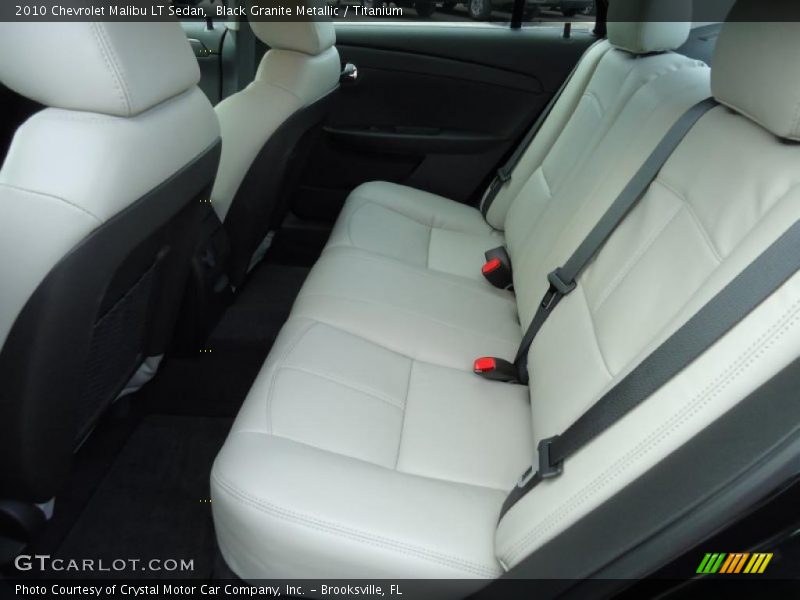 Black Granite Metallic / Titanium 2010 Chevrolet Malibu LT Sedan