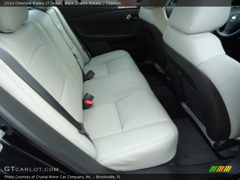 Black Granite Metallic / Titanium 2010 Chevrolet Malibu LT Sedan