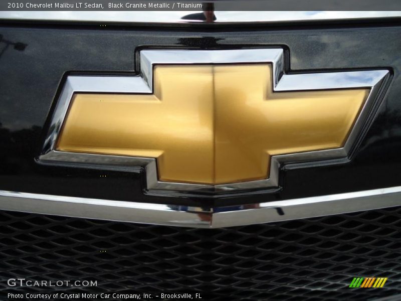 Black Granite Metallic / Titanium 2010 Chevrolet Malibu LT Sedan