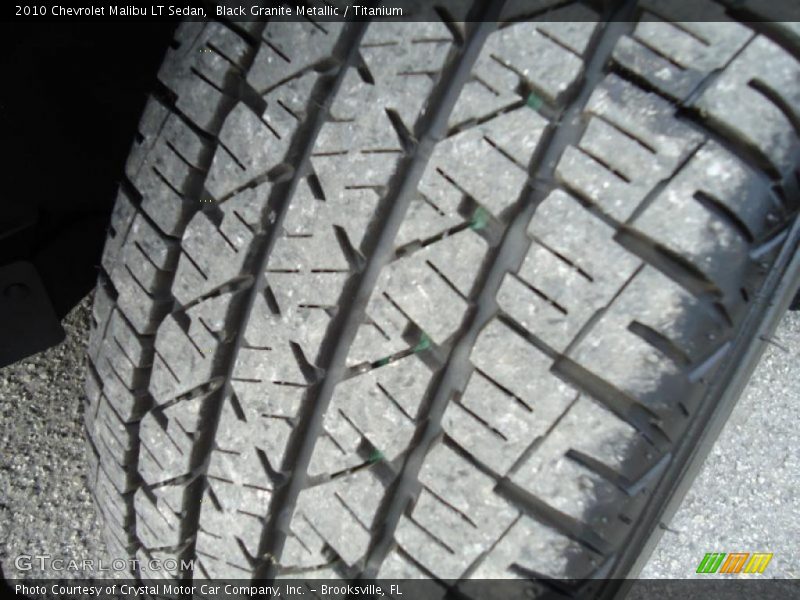 Black Granite Metallic / Titanium 2010 Chevrolet Malibu LT Sedan