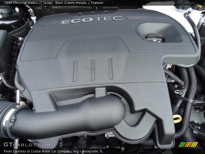 Black Granite Metallic / Titanium 2010 Chevrolet Malibu LT Sedan