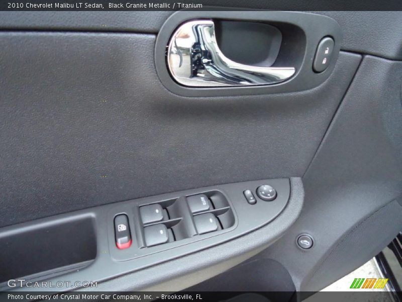 Black Granite Metallic / Titanium 2010 Chevrolet Malibu LT Sedan