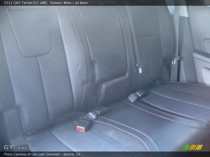 Olympic White / Jet Black 2011 GMC Terrain SLT AWD