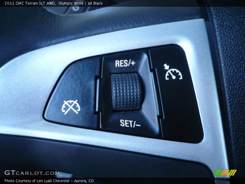 Controls of 2011 Terrain SLT AWD