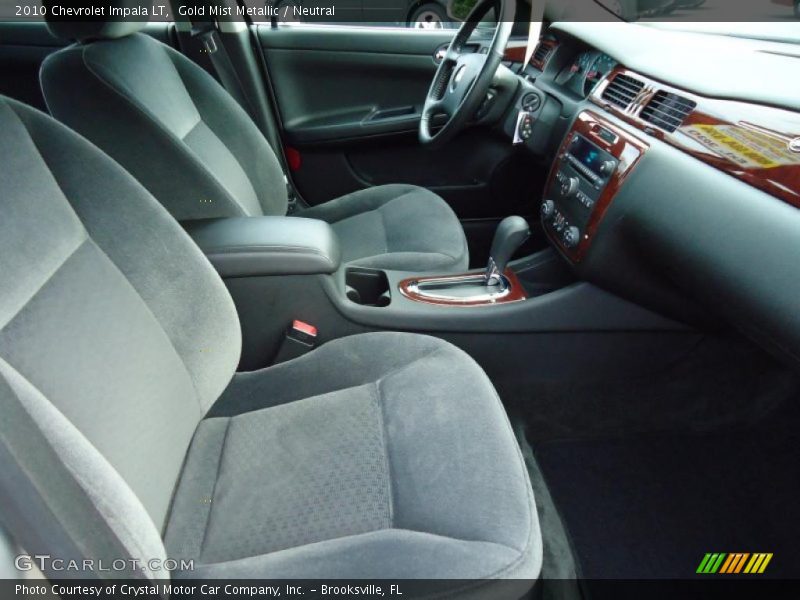 Gold Mist Metallic / Neutral 2010 Chevrolet Impala LT