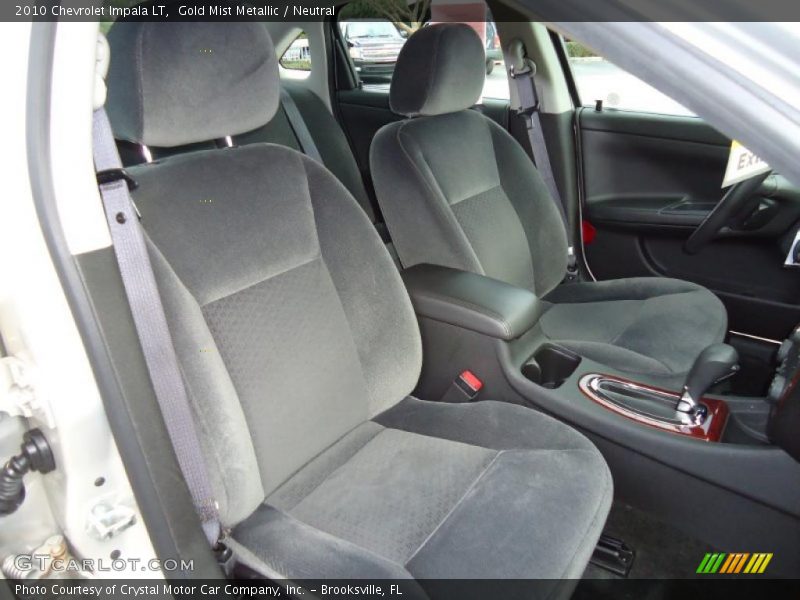 Gold Mist Metallic / Neutral 2010 Chevrolet Impala LT