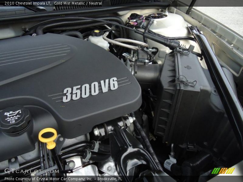 Gold Mist Metallic / Neutral 2010 Chevrolet Impala LT