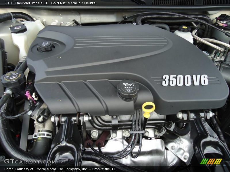 Gold Mist Metallic / Neutral 2010 Chevrolet Impala LT