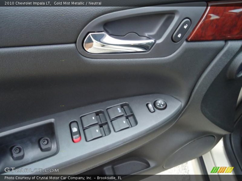 Gold Mist Metallic / Neutral 2010 Chevrolet Impala LT