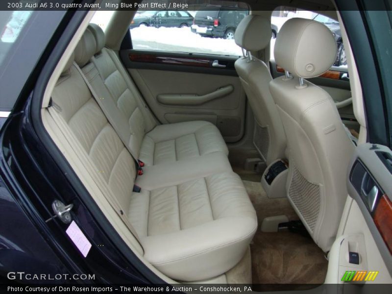  2003 A6 3.0 quattro Avant Beige Interior