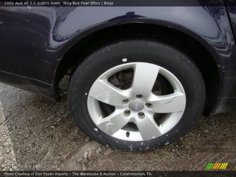  2003 A6 3.0 quattro Avant Wheel