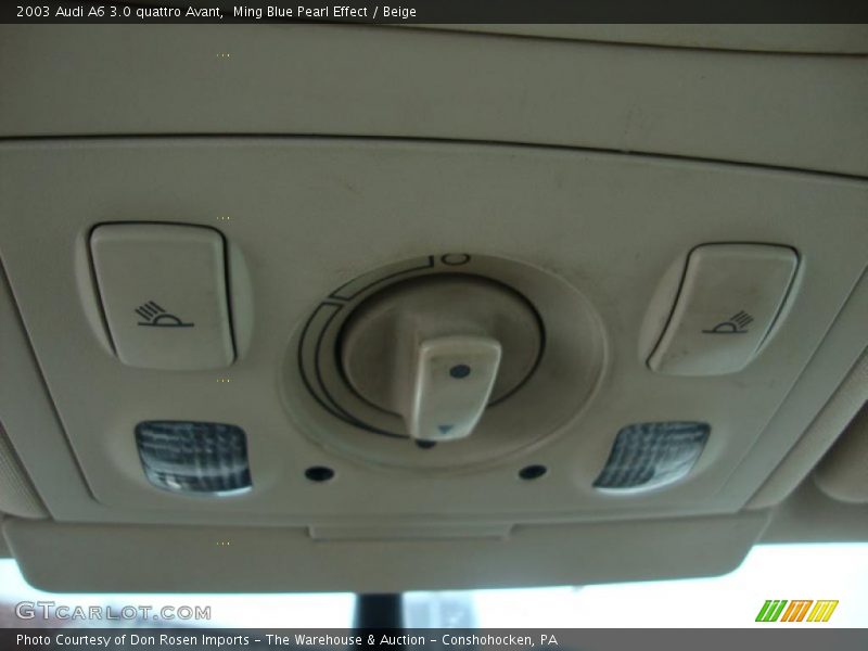 Ming Blue Pearl Effect / Beige 2003 Audi A6 3.0 quattro Avant