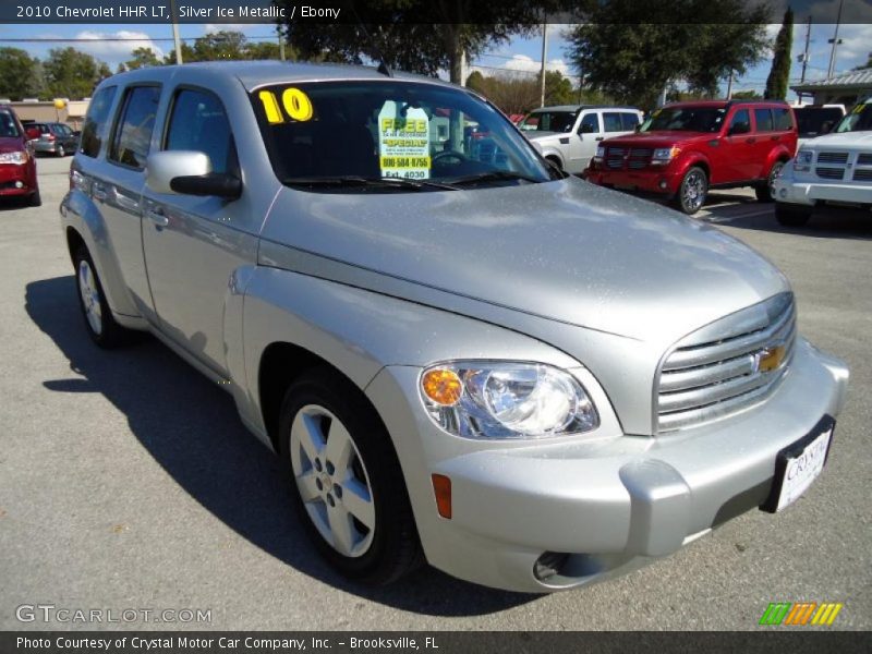Silver Ice Metallic / Ebony 2010 Chevrolet HHR LT