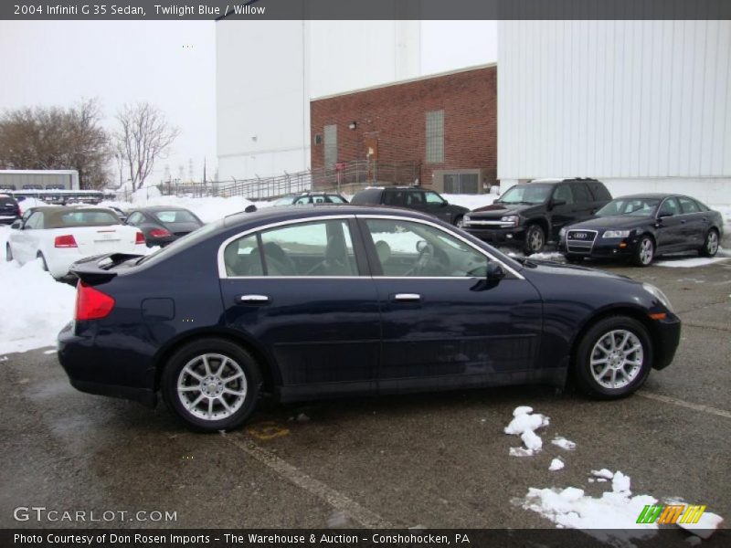 Twilight Blue / Willow 2004 Infiniti G 35 Sedan