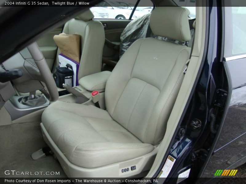 Twilight Blue / Willow 2004 Infiniti G 35 Sedan