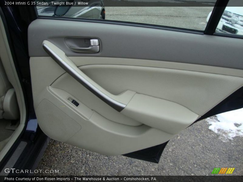Twilight Blue / Willow 2004 Infiniti G 35 Sedan