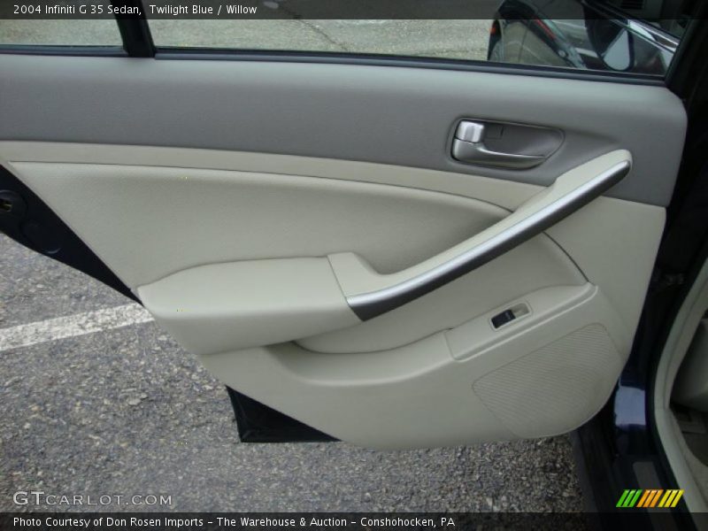 Twilight Blue / Willow 2004 Infiniti G 35 Sedan