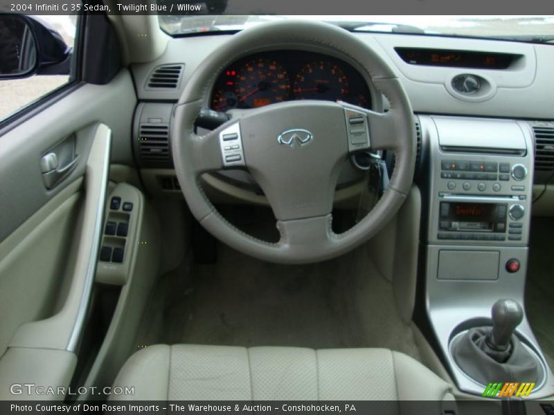 Twilight Blue / Willow 2004 Infiniti G 35 Sedan