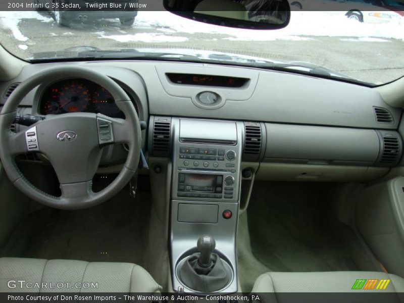 Twilight Blue / Willow 2004 Infiniti G 35 Sedan