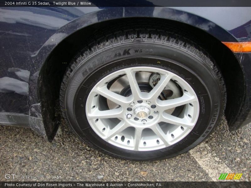 Twilight Blue / Willow 2004 Infiniti G 35 Sedan