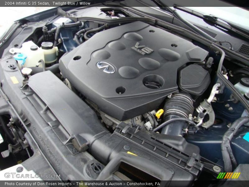 Twilight Blue / Willow 2004 Infiniti G 35 Sedan