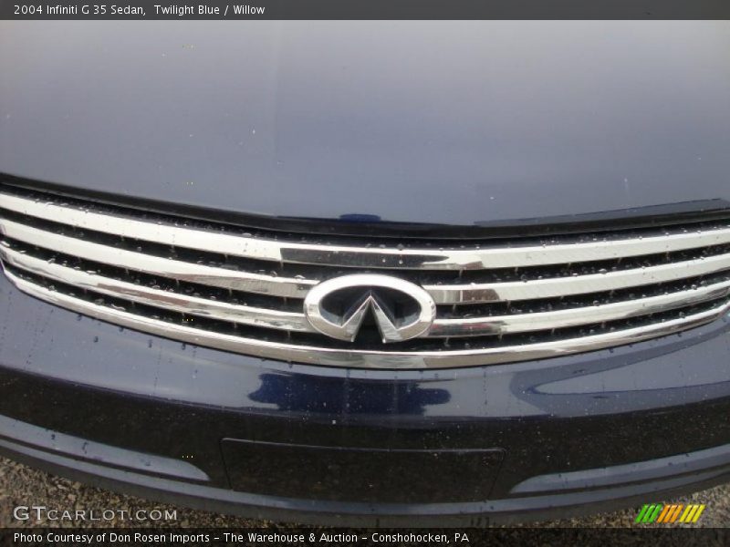 Twilight Blue / Willow 2004 Infiniti G 35 Sedan