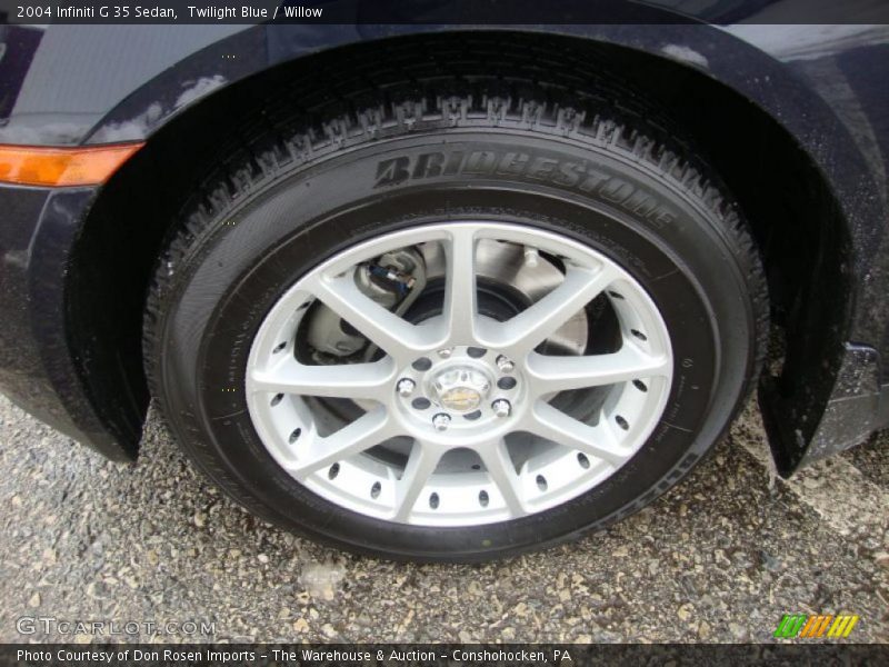 Twilight Blue / Willow 2004 Infiniti G 35 Sedan