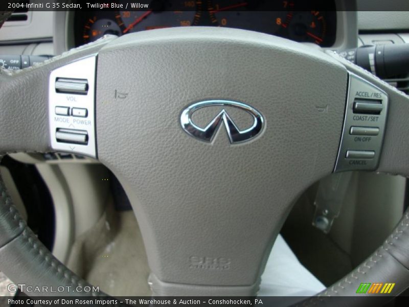Twilight Blue / Willow 2004 Infiniti G 35 Sedan