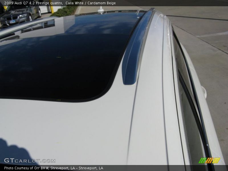 Calla White / Cardamom Beige 2009 Audi Q7 4.2 Prestige quattro