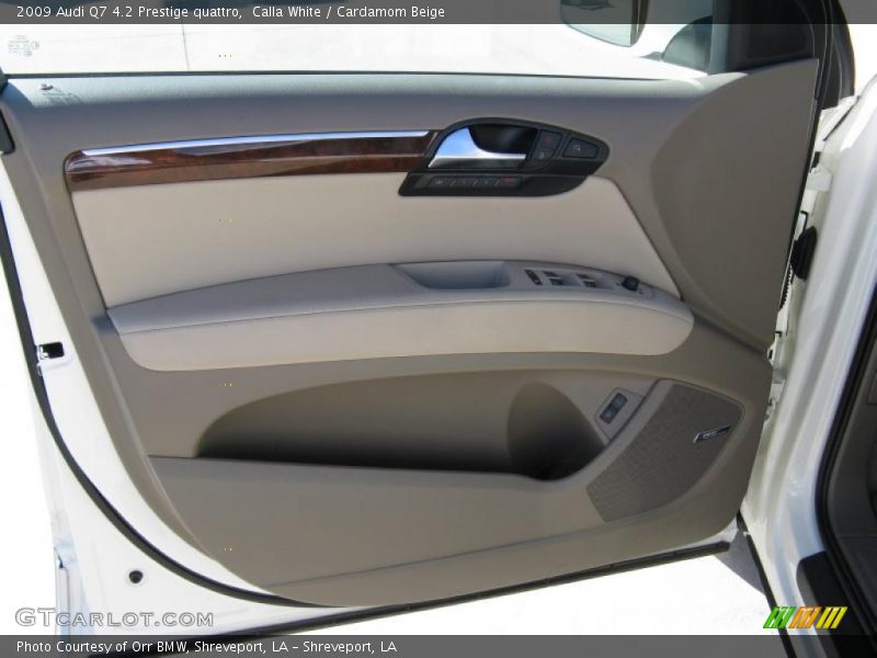 Calla White / Cardamom Beige 2009 Audi Q7 4.2 Prestige quattro