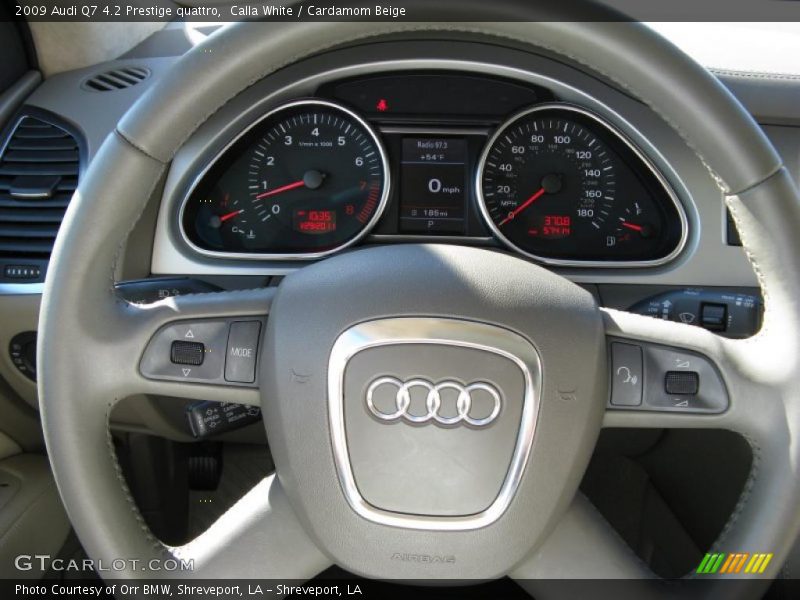 Calla White / Cardamom Beige 2009 Audi Q7 4.2 Prestige quattro