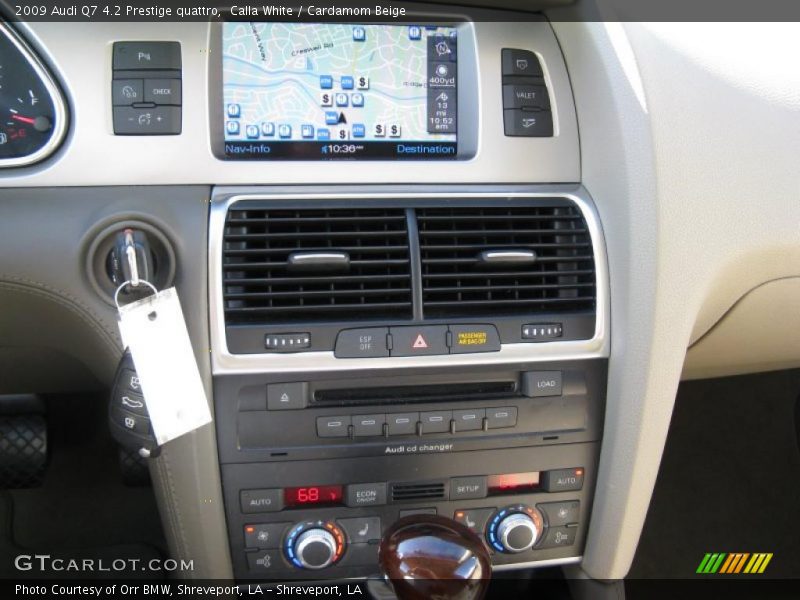 Controls of 2009 Q7 4.2 Prestige quattro