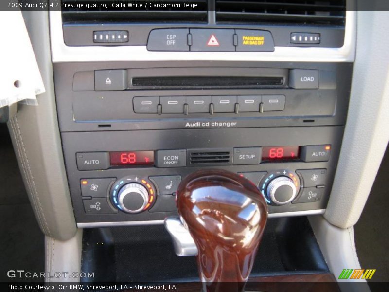 Controls of 2009 Q7 4.2 Prestige quattro