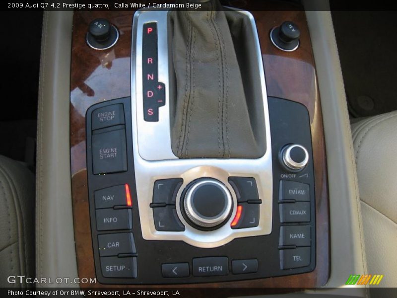 Calla White / Cardamom Beige 2009 Audi Q7 4.2 Prestige quattro