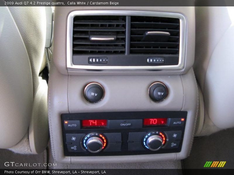 Calla White / Cardamom Beige 2009 Audi Q7 4.2 Prestige quattro