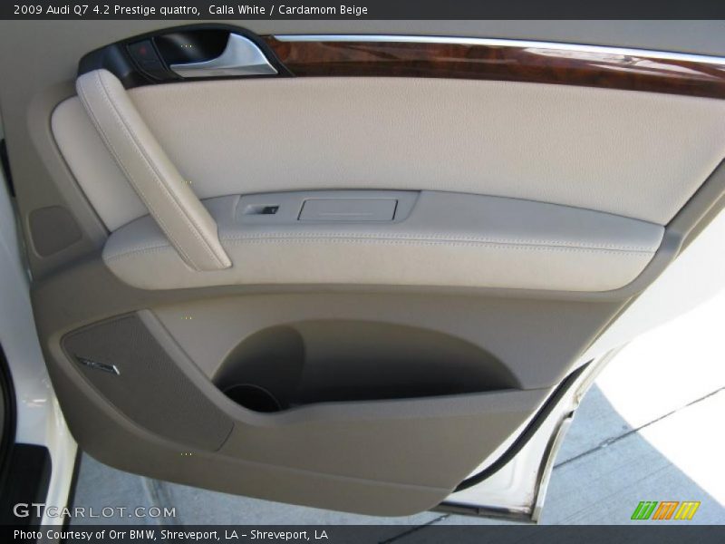 Calla White / Cardamom Beige 2009 Audi Q7 4.2 Prestige quattro