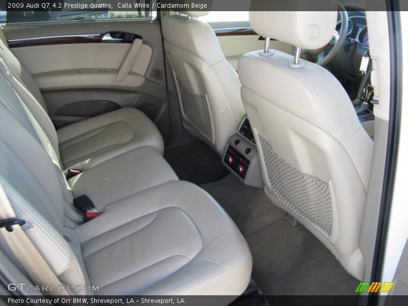 Calla White / Cardamom Beige 2009 Audi Q7 4.2 Prestige quattro
