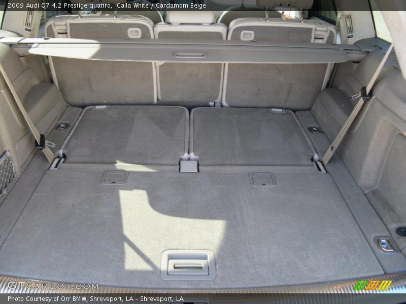 Calla White / Cardamom Beige 2009 Audi Q7 4.2 Prestige quattro