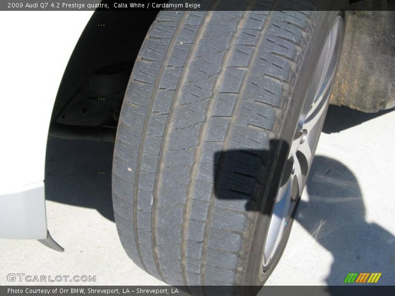 Calla White / Cardamom Beige 2009 Audi Q7 4.2 Prestige quattro