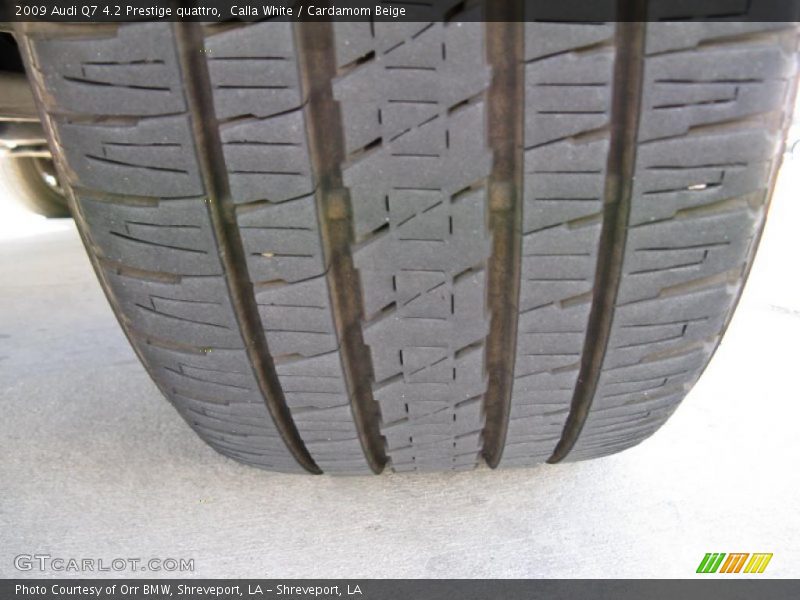Calla White / Cardamom Beige 2009 Audi Q7 4.2 Prestige quattro
