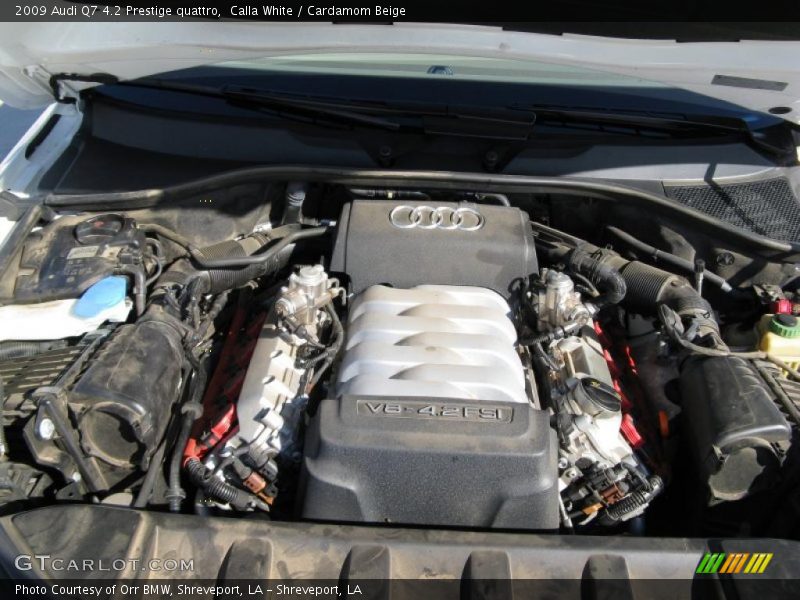  2009 Q7 4.2 Prestige quattro Engine - 4.2 Liter FSI DOHC 32-Valve VVT V8