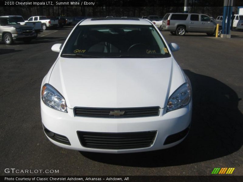 Summit White / Ebony 2010 Chevrolet Impala LTZ